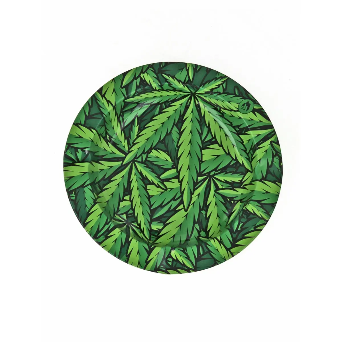 Fire Flow Clipper Aschenbecher "Green Leaves"