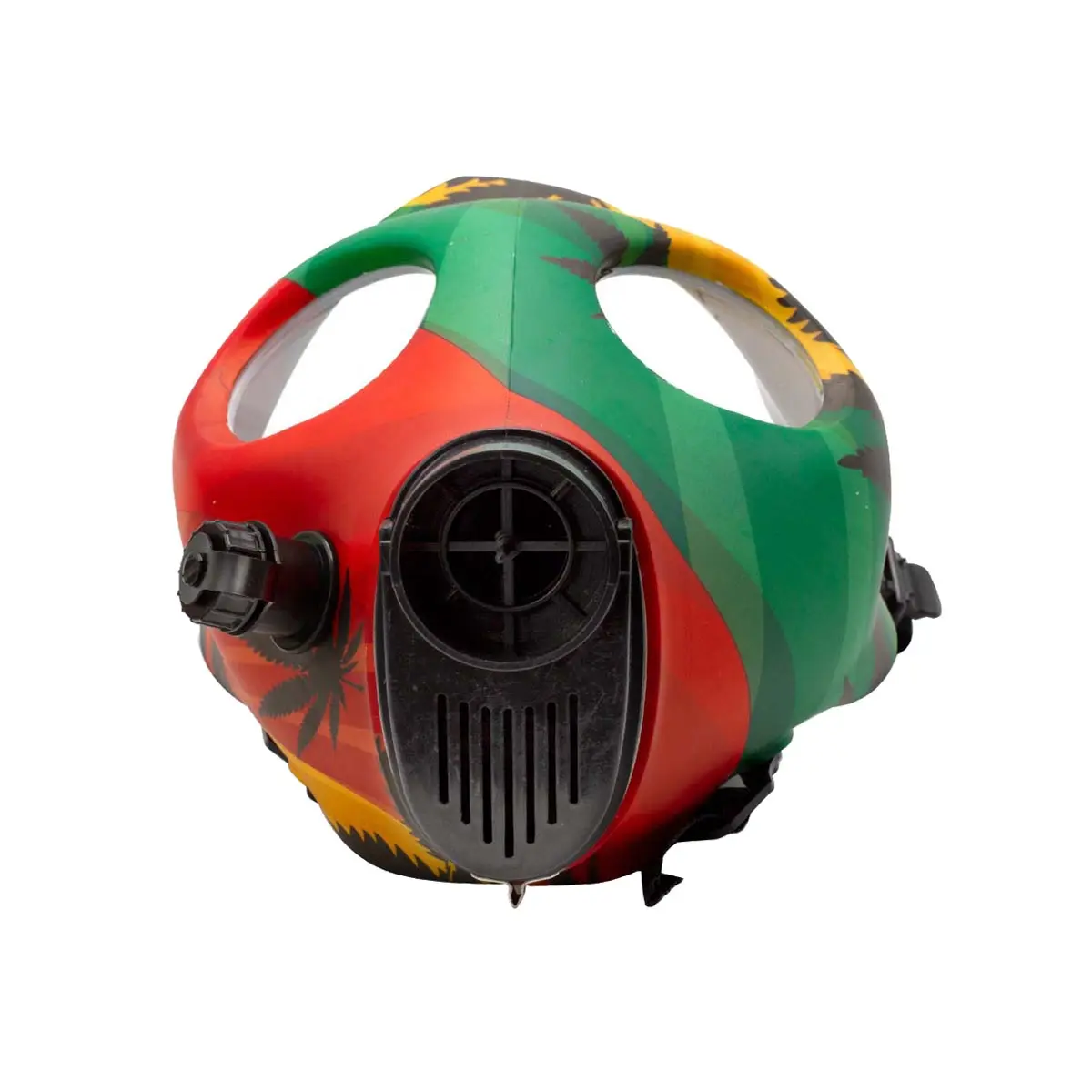 Bong+  Gras Maske 'Rasta'