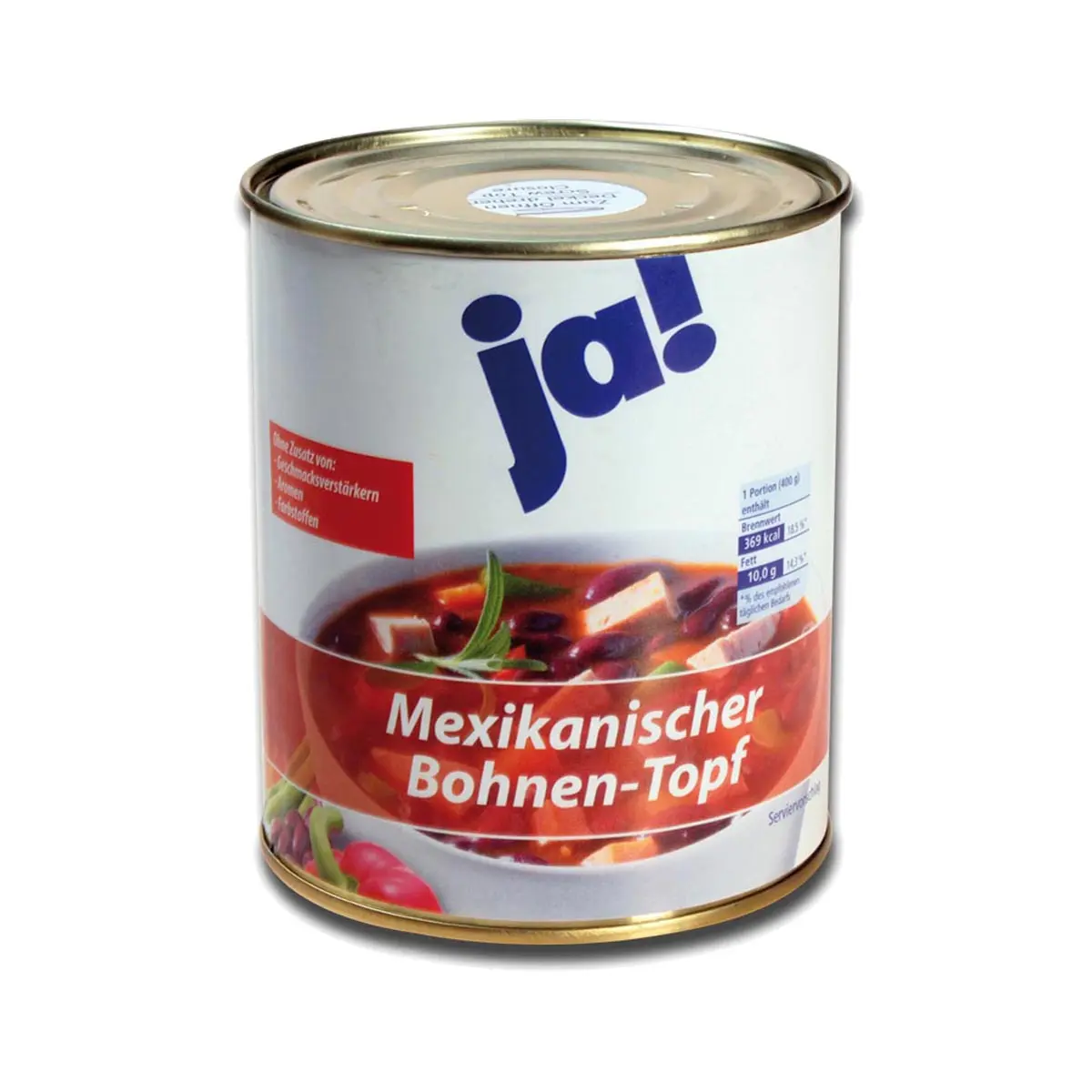 Versteckdose "JA Mexikanischer Bohnen-Topf"
