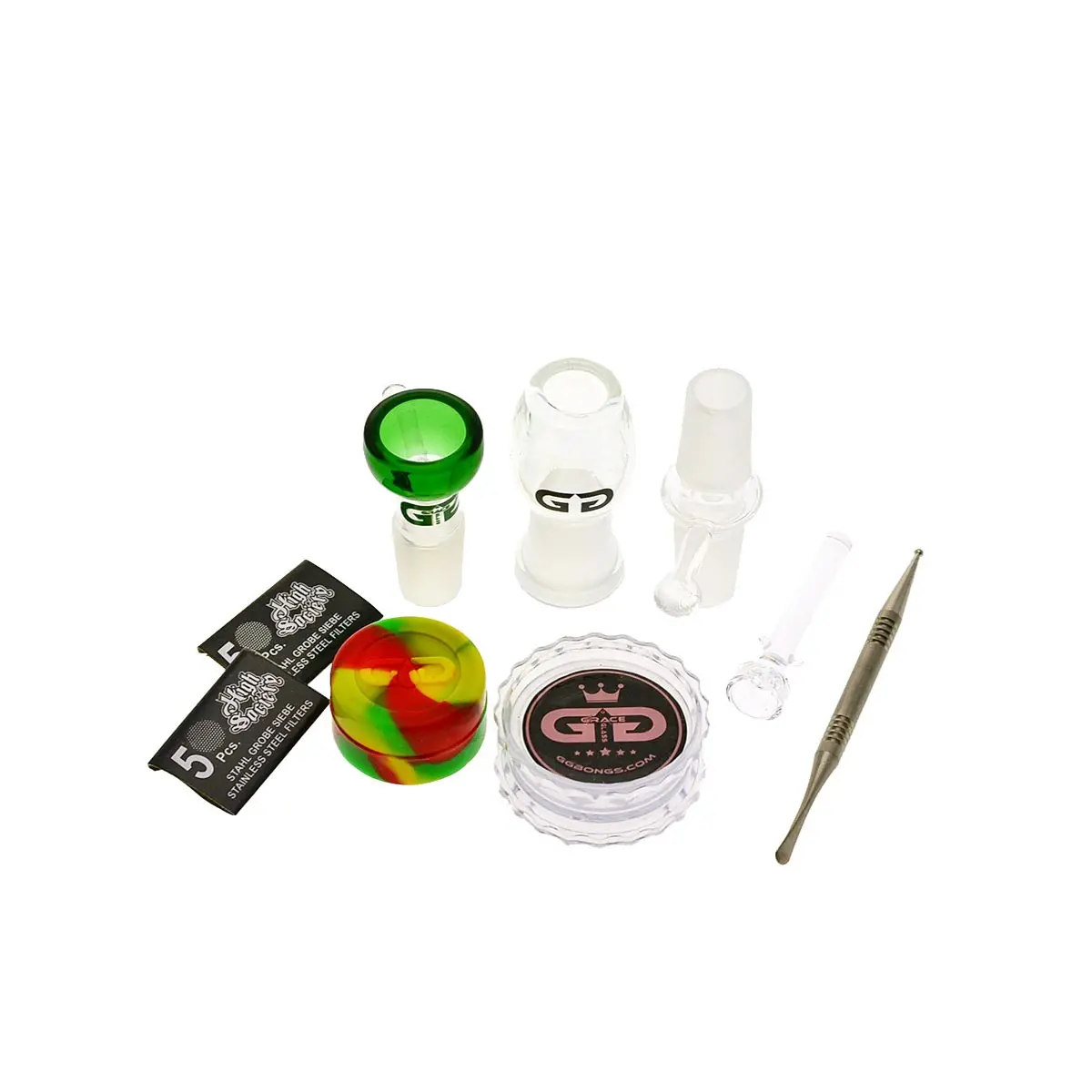 Grace Glass Bongset "Belle in a Box"