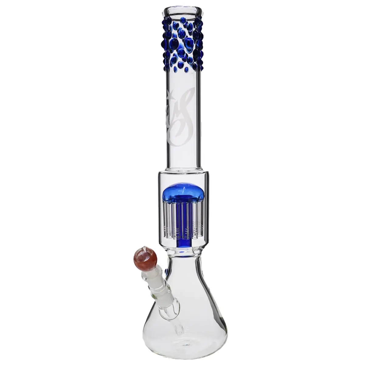 Weedstar Messias Illusion Blau 12-Arm Perc