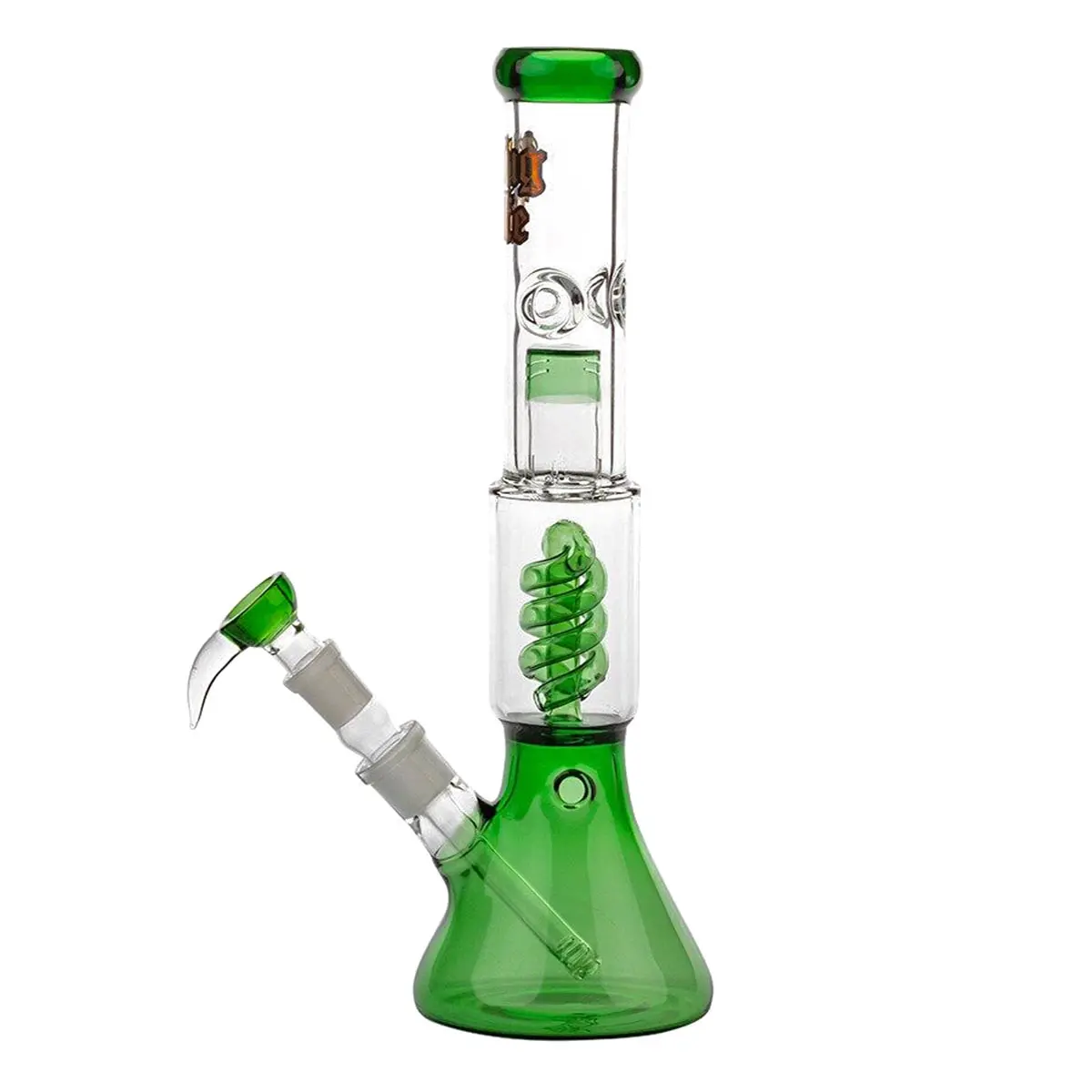 Thug Life 'OG' Perkolator Bong 35cm - grün