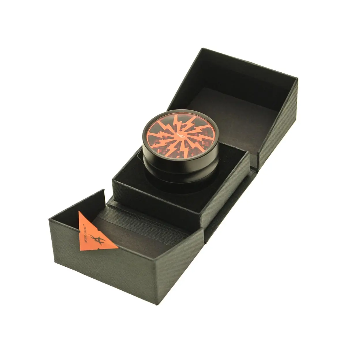 After Grow Thorinder Grinder mit Fenster schwarz / orange