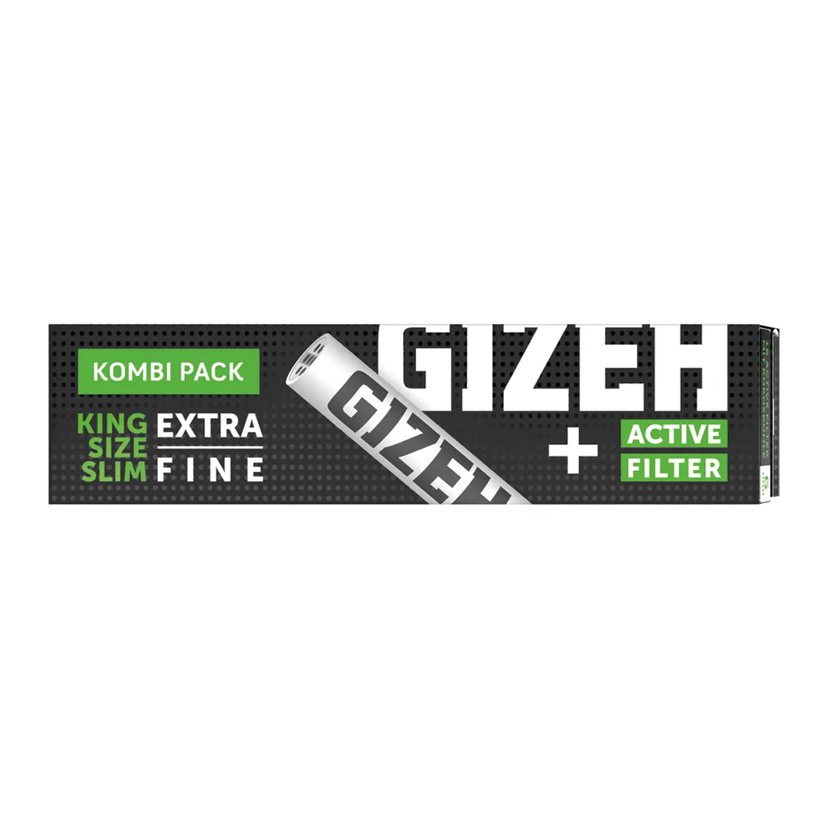 Gizeh Black King Extra Fine Size Silm  + 16 Aktivkohlefilter