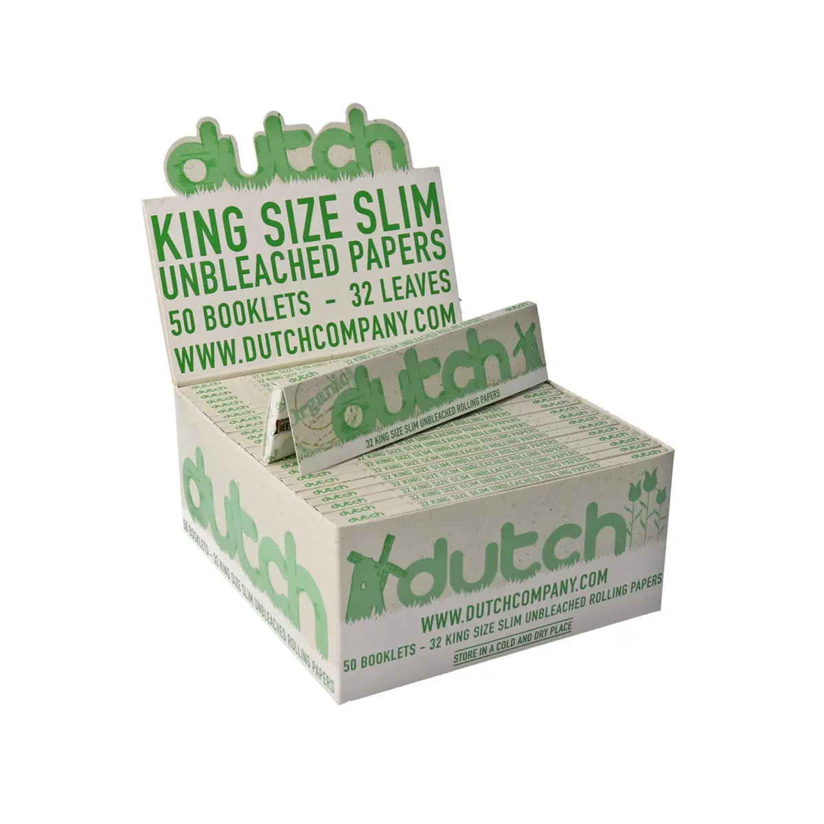 Dutch Longpapers ungebleicht - 50x