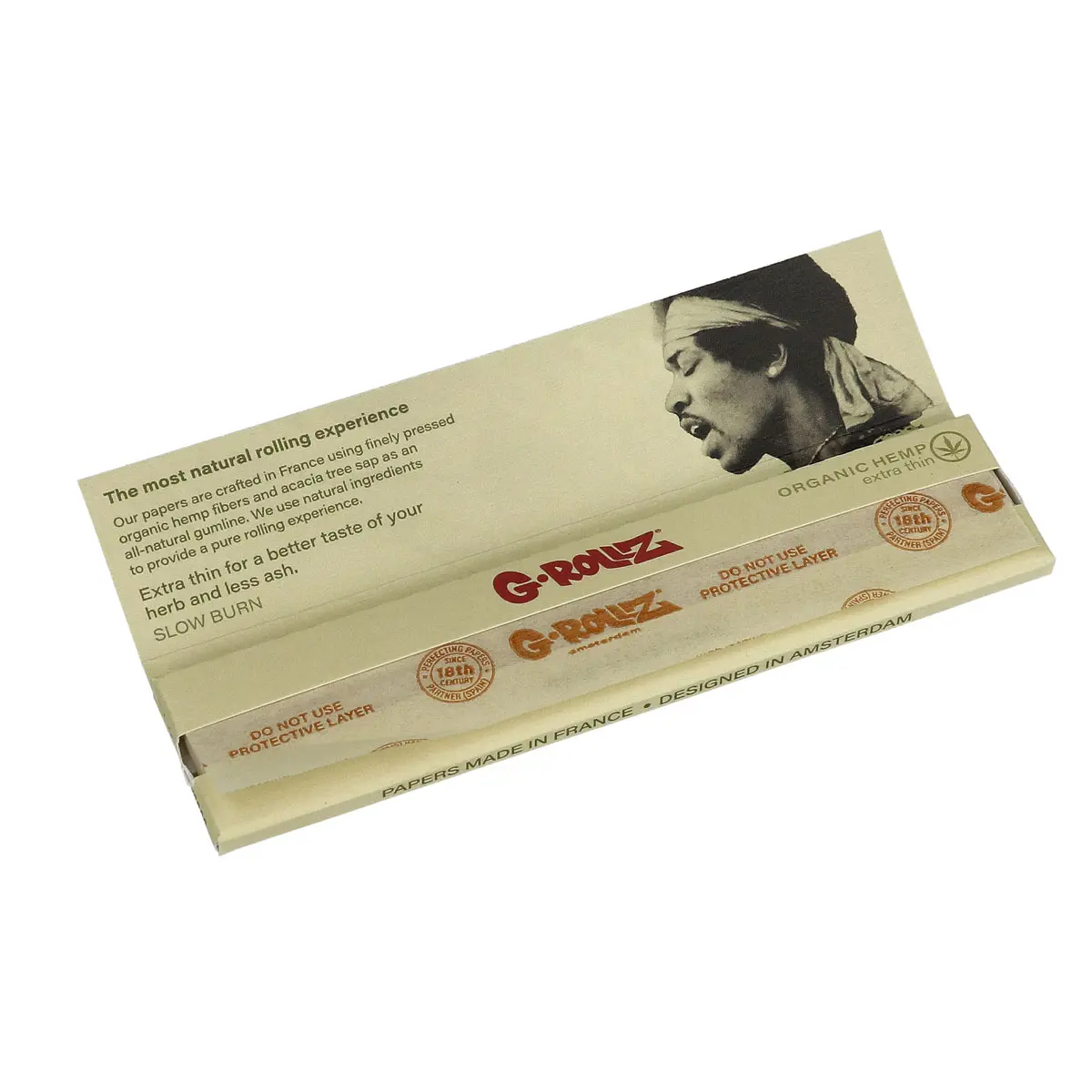 G-Rollz 'Serenade' Organic Hemp Kingsize Slim