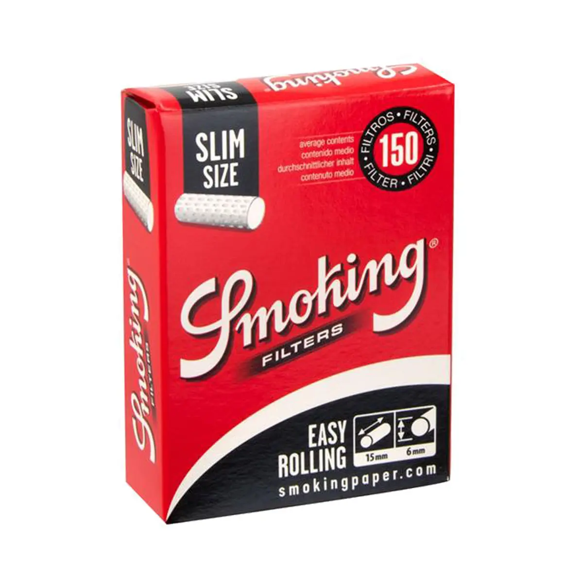 Smoking Zigarettenfilter Easy Rolling Slim