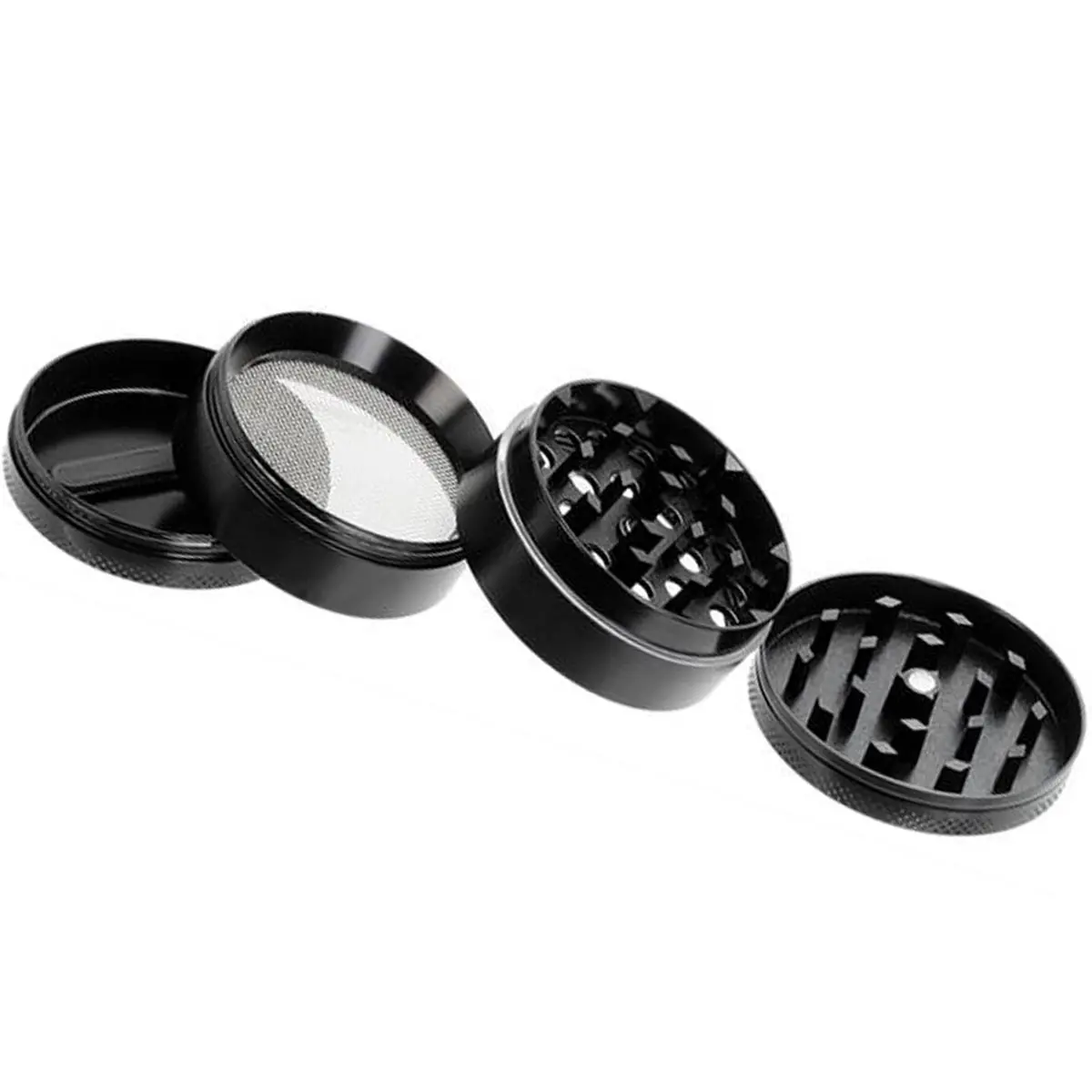 Grinder 'N*zi Trash' schwarz 50 mm