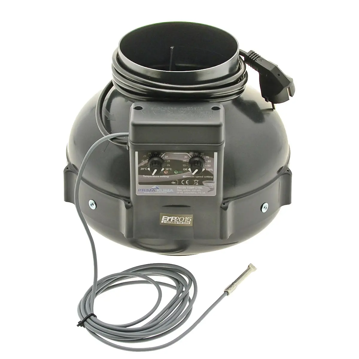 Primaklima Ventilator 125 + Auto-Speed-Controller