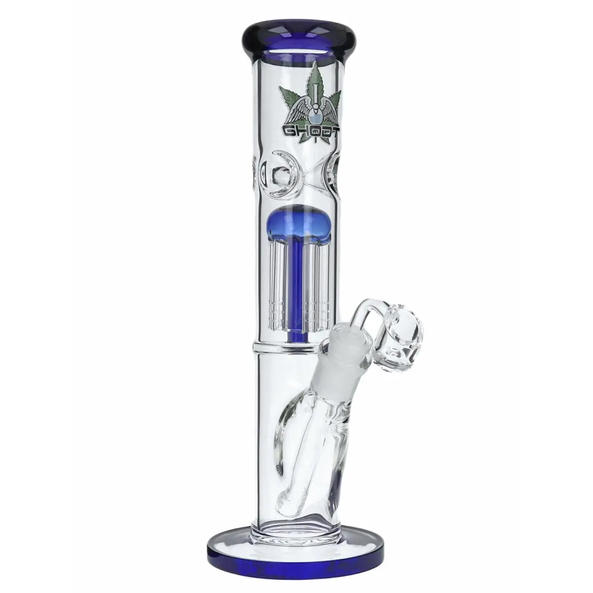 GHODT Bong mit Percolator 30cm Blau