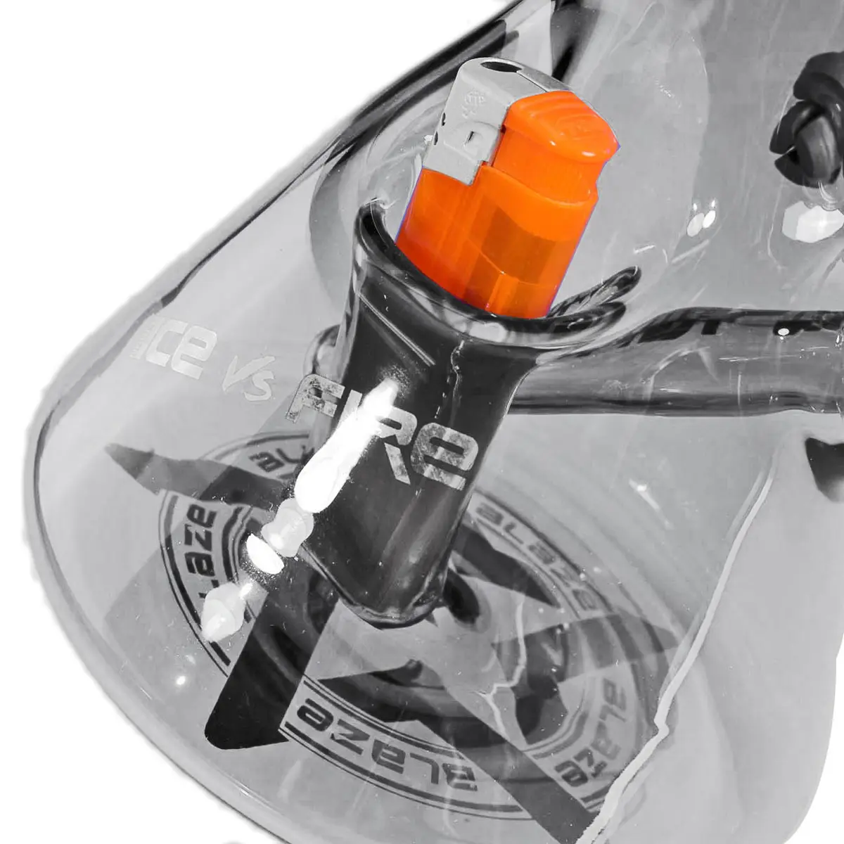 Blaze Bong 'Ice vs. Fire' 40 cm