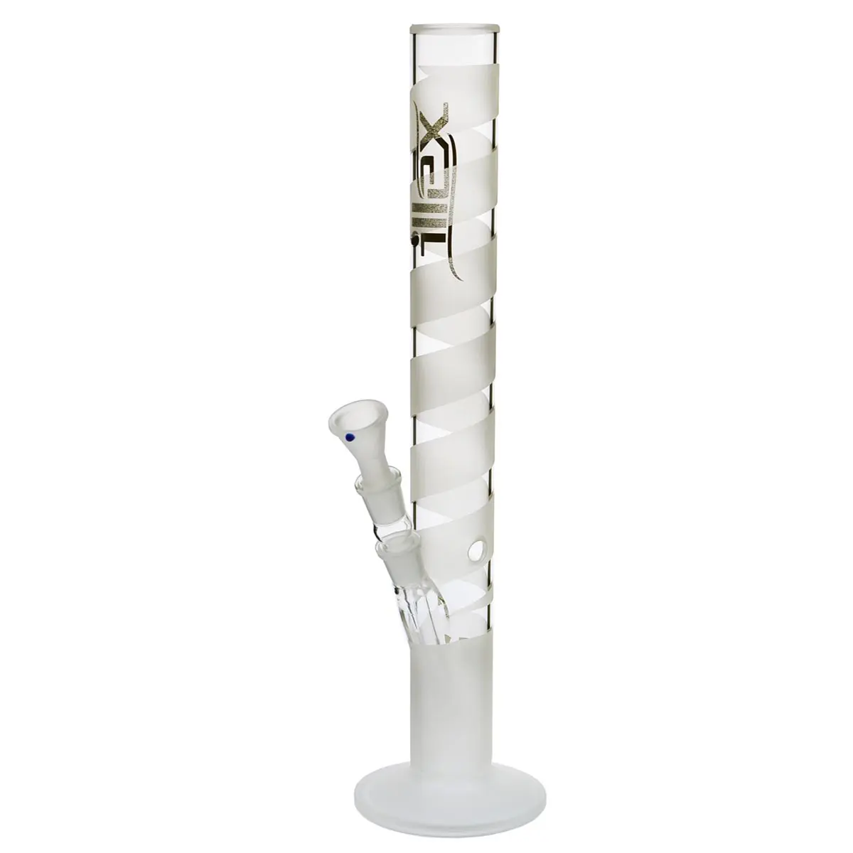 Illex sandgestrahlte Glasbong 46 cm