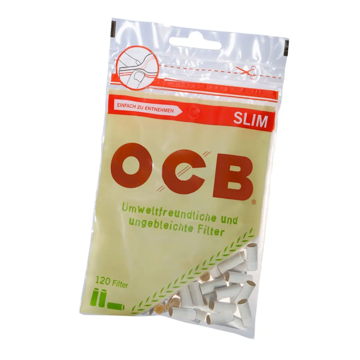 OCB Filter Organic Slim 120 Stück