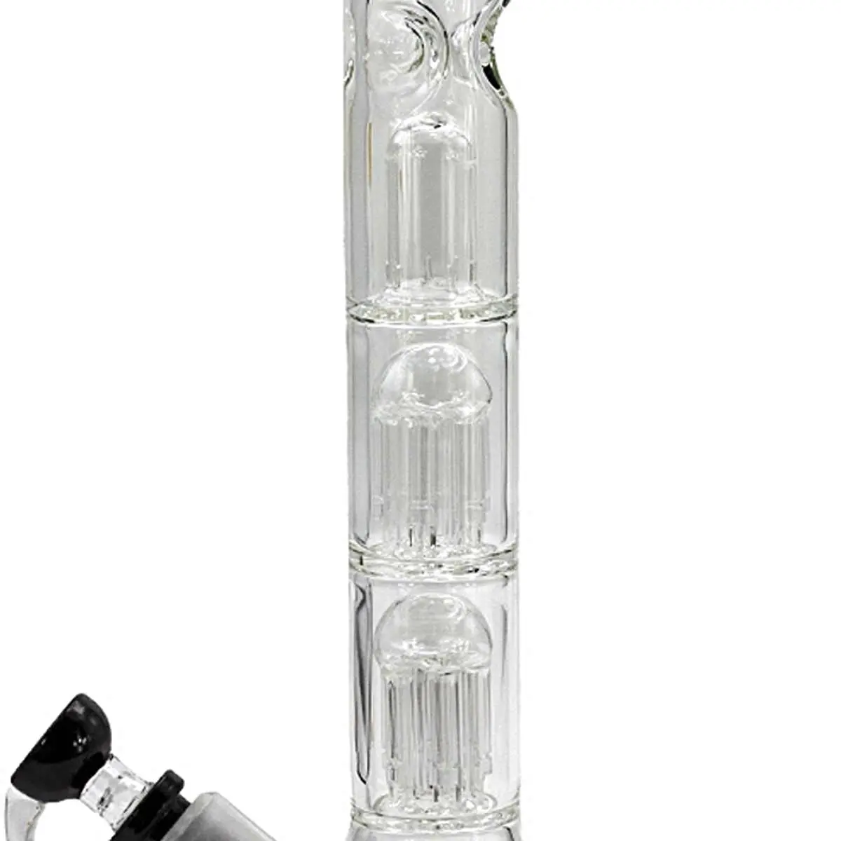 Grace Glass 'Triple Tree-Arm Percolator Beaker' 40cm schwarz