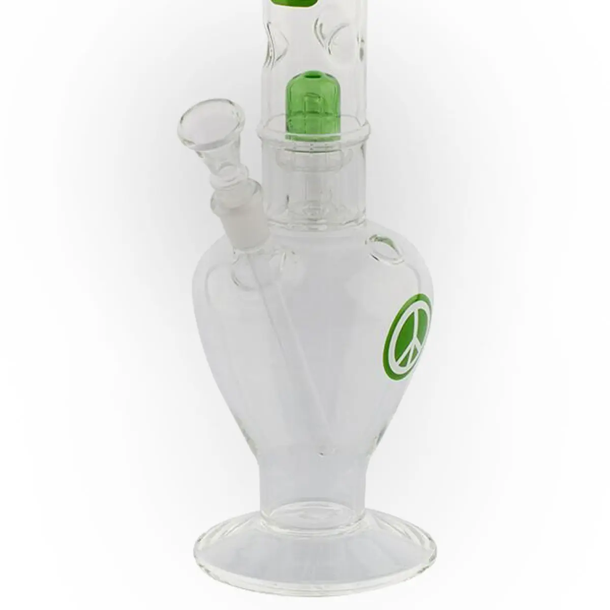 Greenline 'Peace' Bong mit Domeperc 35 cm