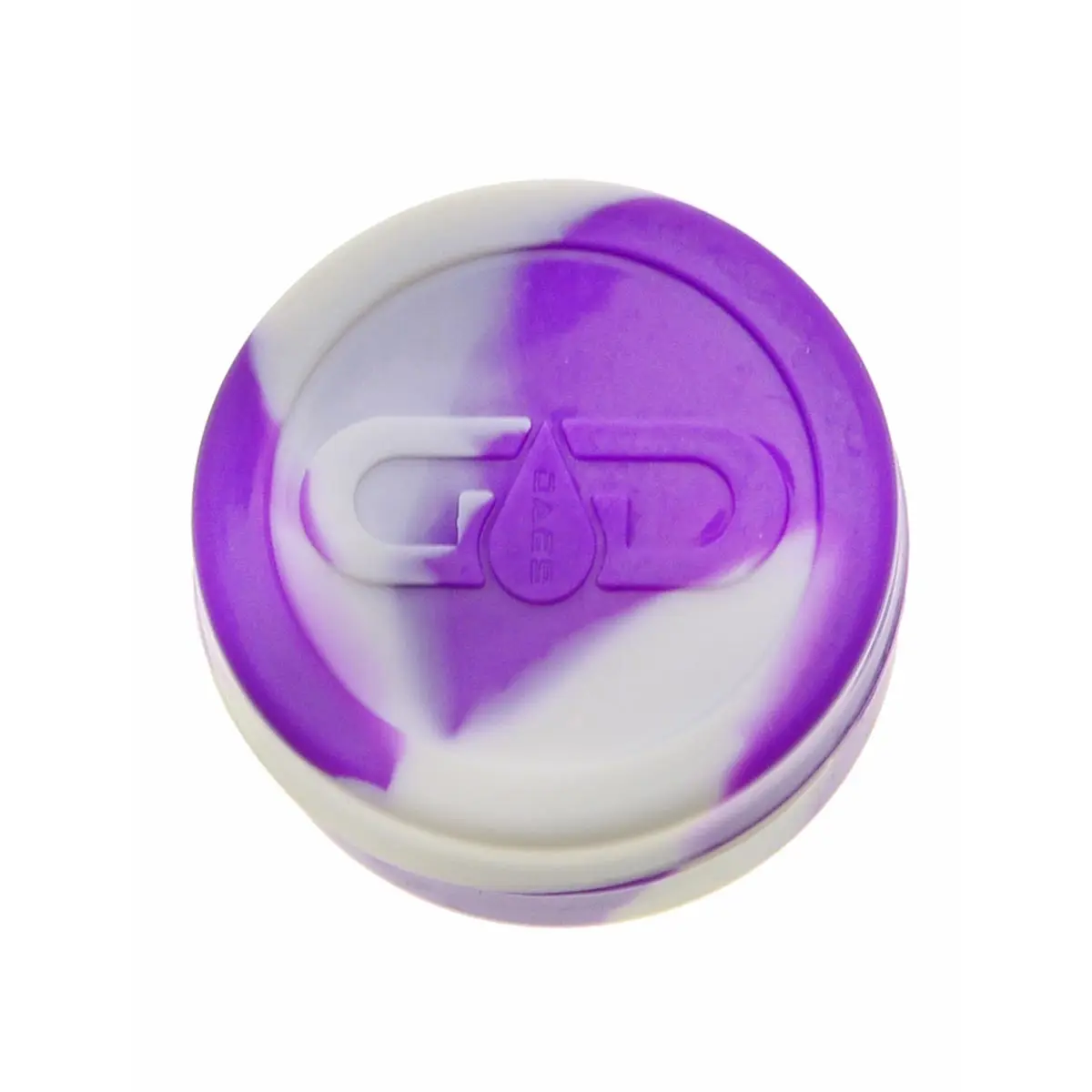 Grace Glass Silikonbehälter XL Lila-Weiß