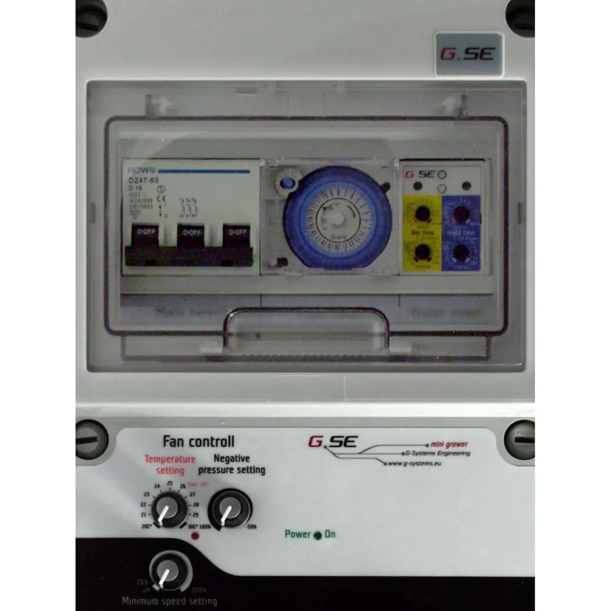GSE Mini Grower 9 x 600W + Klima + Bewässerung