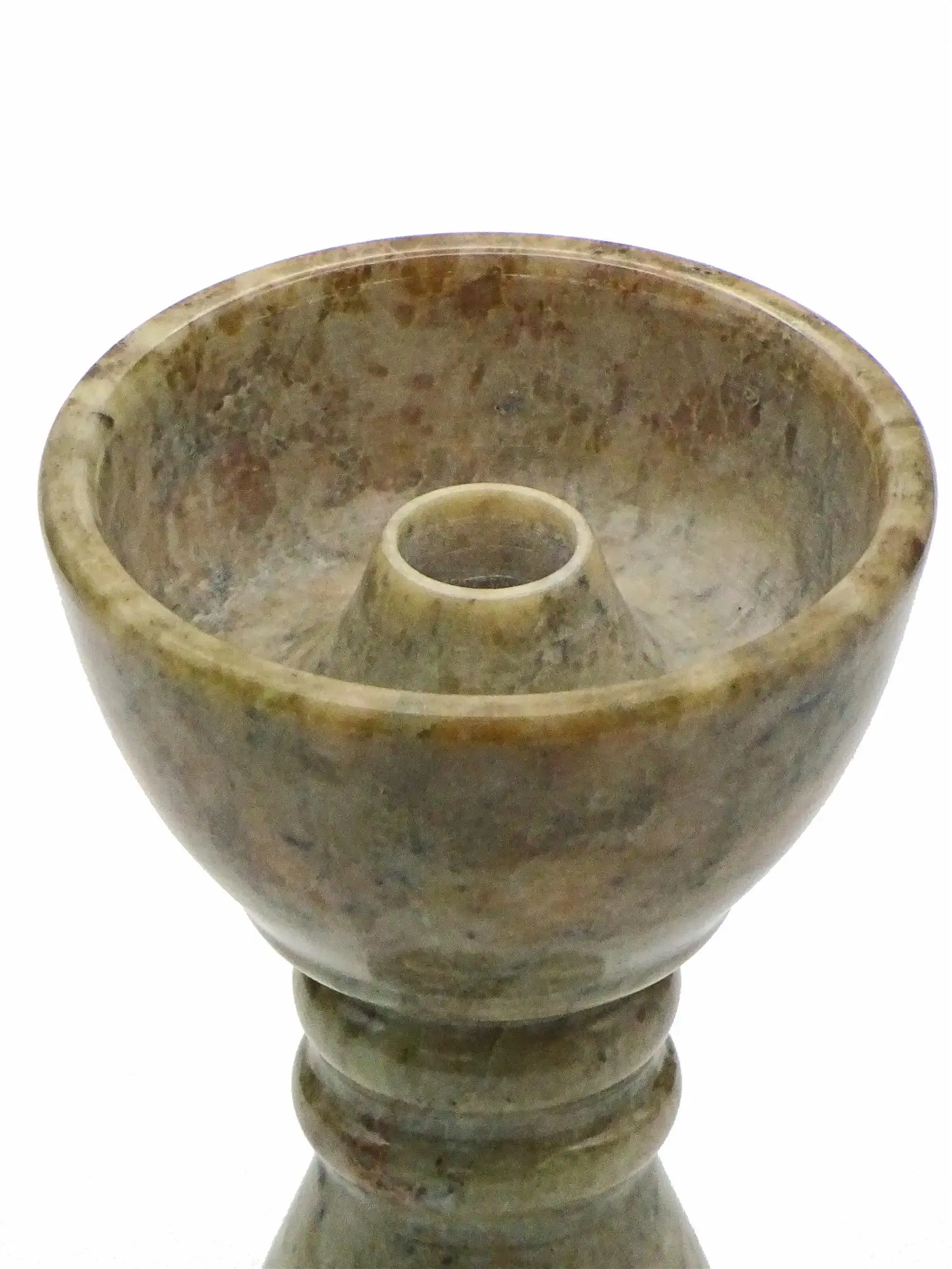 Shishakopf aus Speckstein 9cm Einloch