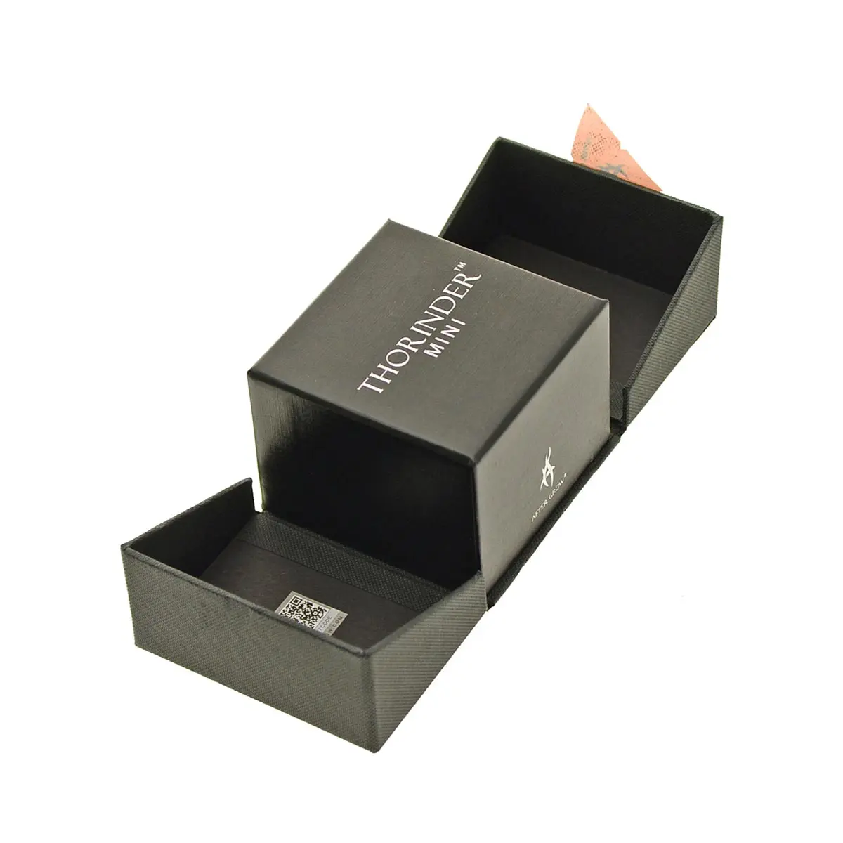 After Grow Thorinder Grinder mit Fenster schwarz / orange Mini