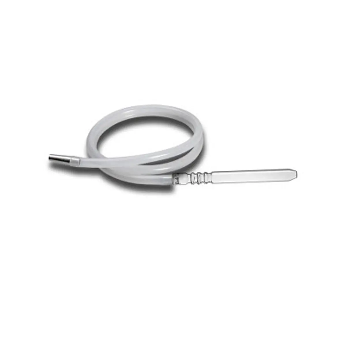 Shishaschlauch Silikon transparent + adapter