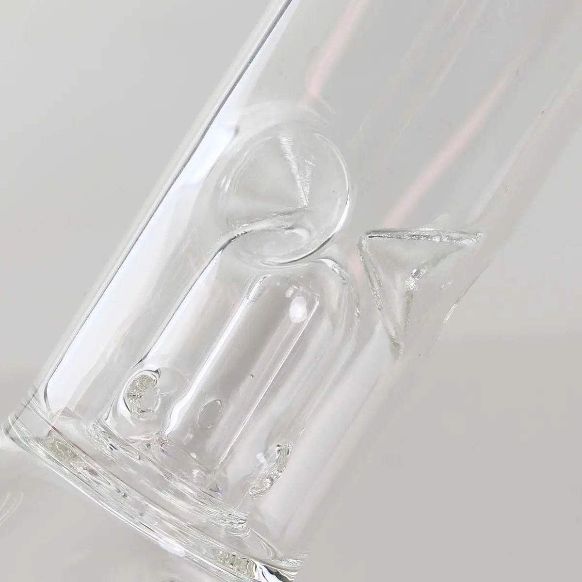 Kleine Beaker Eisbong mit Perc 20 cm