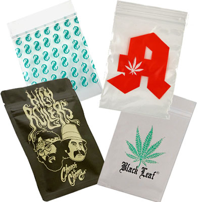 Druckverschlussbeitel und Zip Bags in verschiedenen Farben und Größen