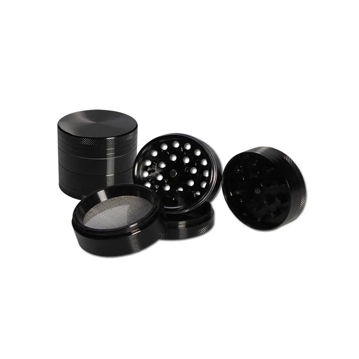 Konkaver Siebgrinder anodisiert 40mm