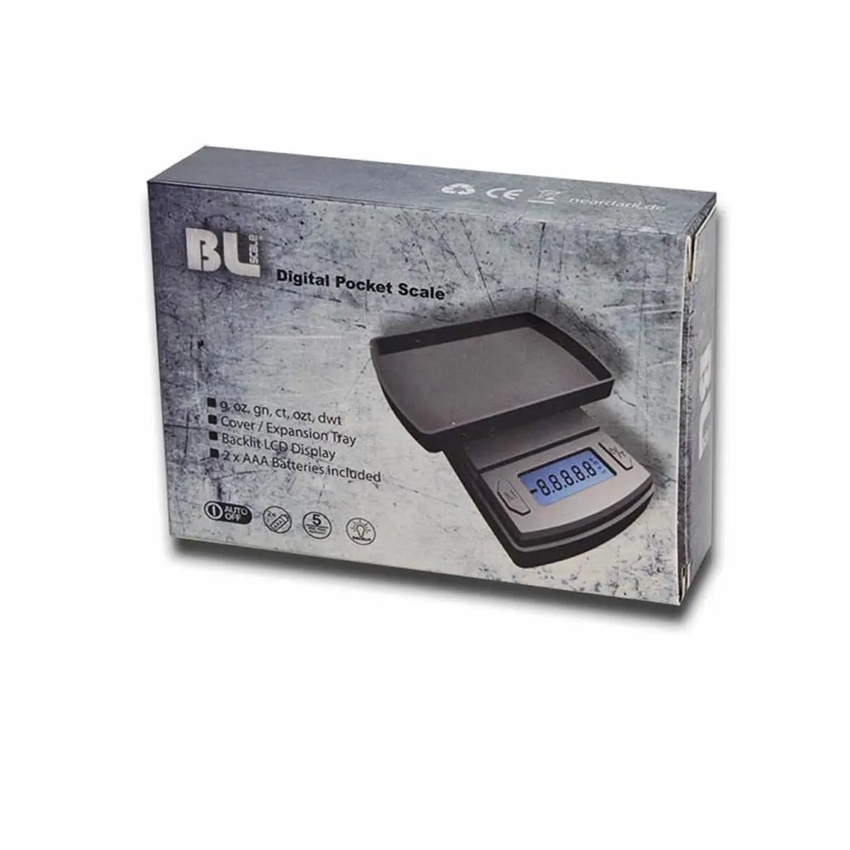 BLscale Tara Digitalwaage 500g/0.1g