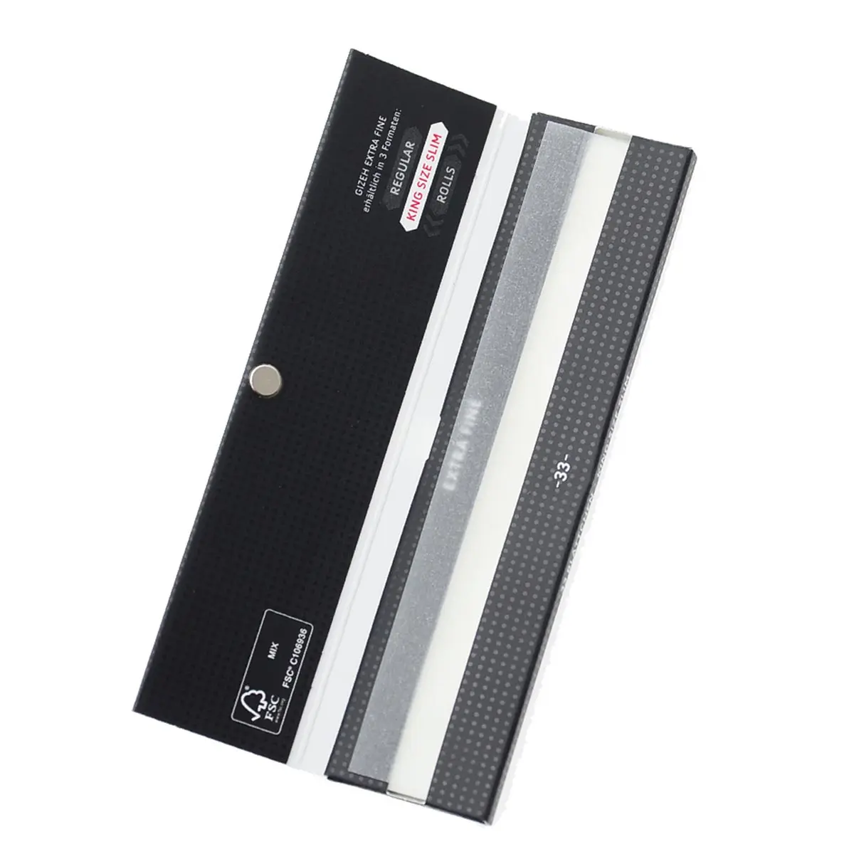 Gizeh Black Extra Fine Kingsize Slim