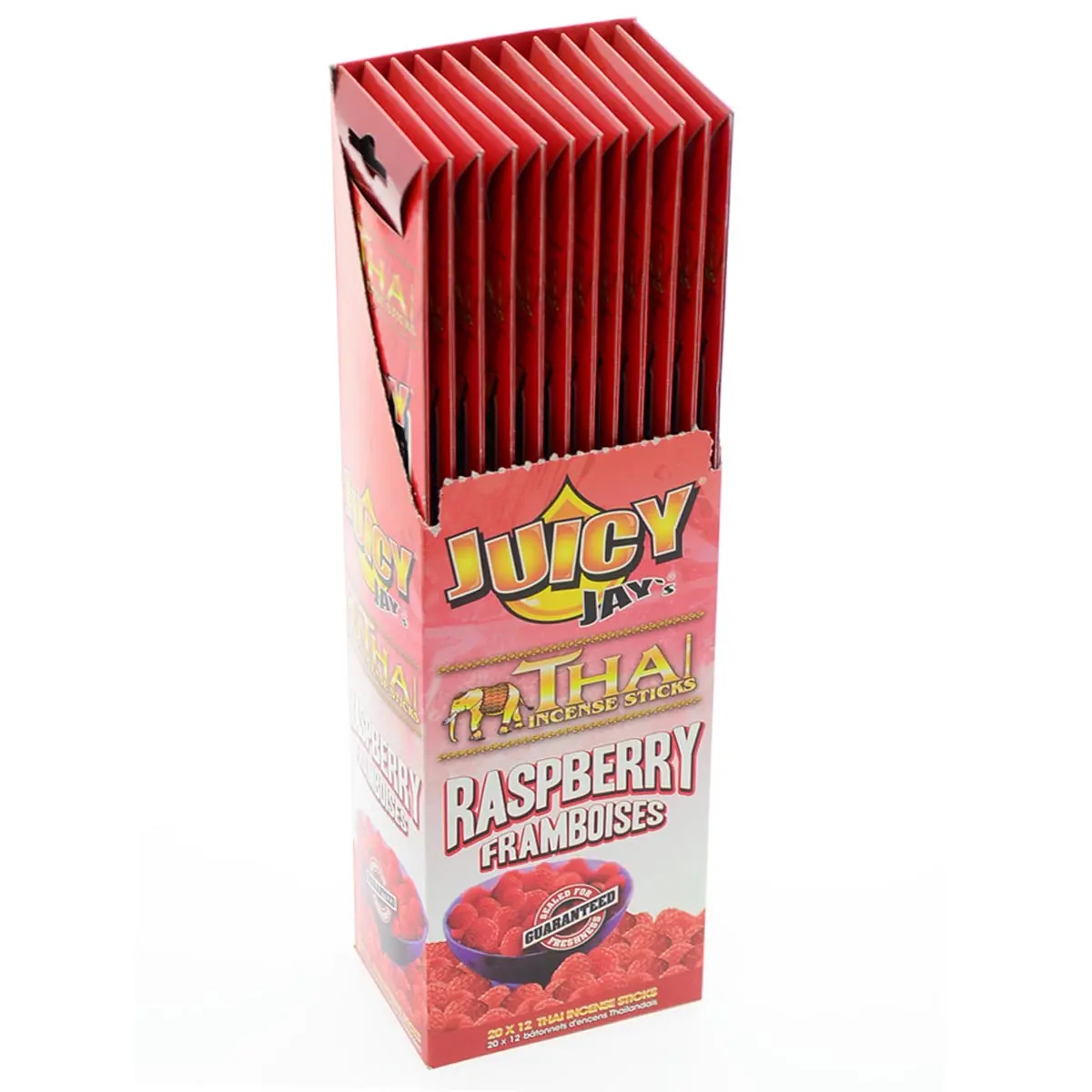 12 x Juicy Jays Räucherstäbchen "Raspberry"