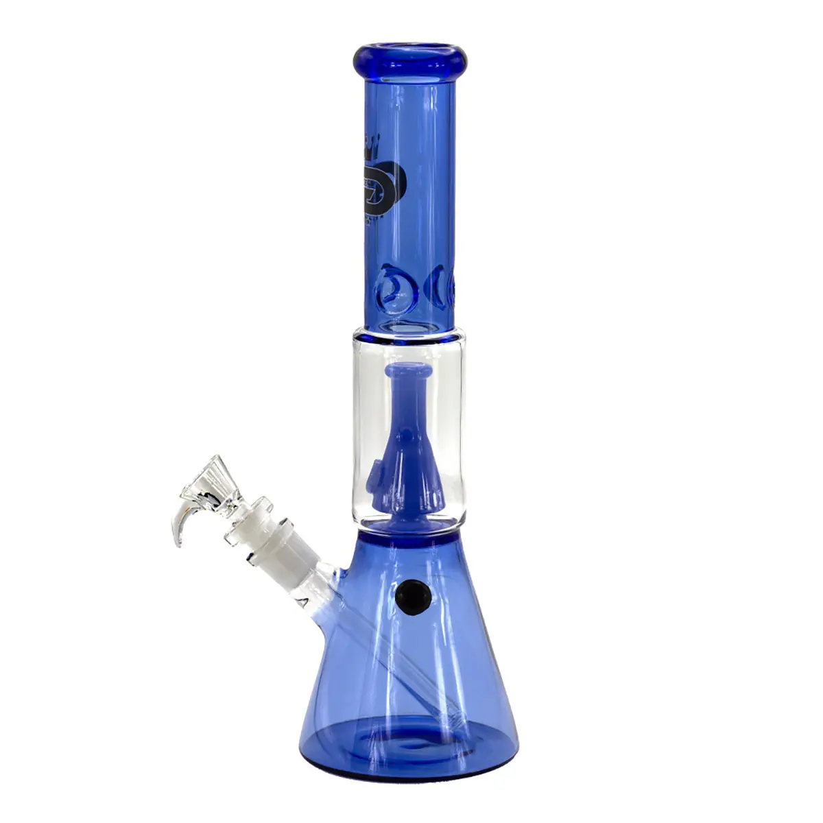 Grace Glass 'Percolator-Beaker' blau 35cm