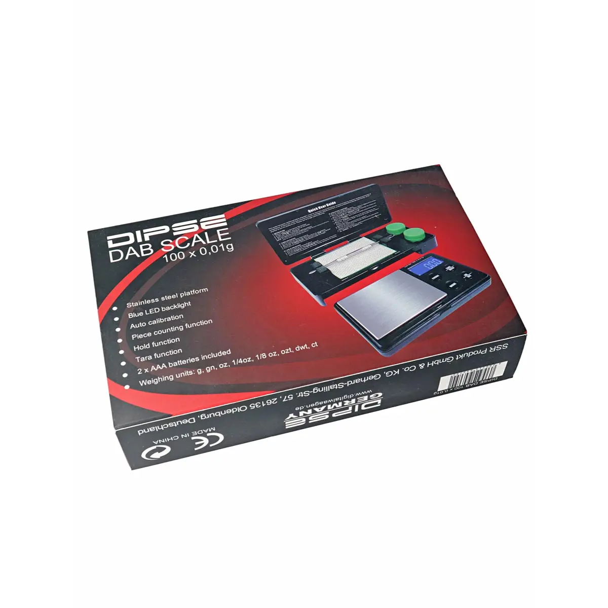 DIPSE Dab Waage 100g