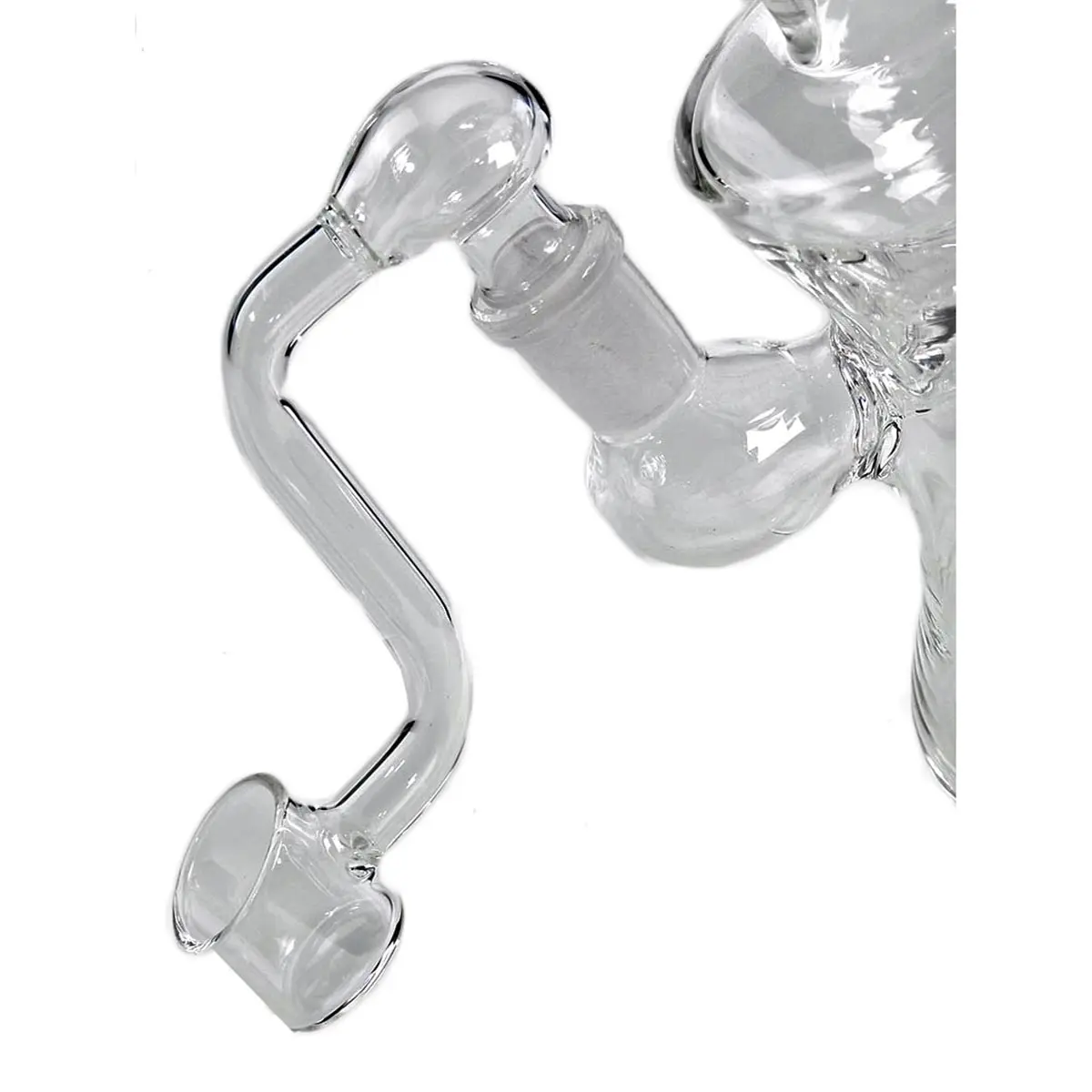 Black Leaf Perc Ölbong mit Banger