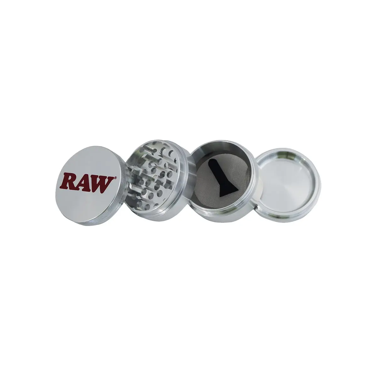 RAW Aluminium Grinder 4-Part 56mm