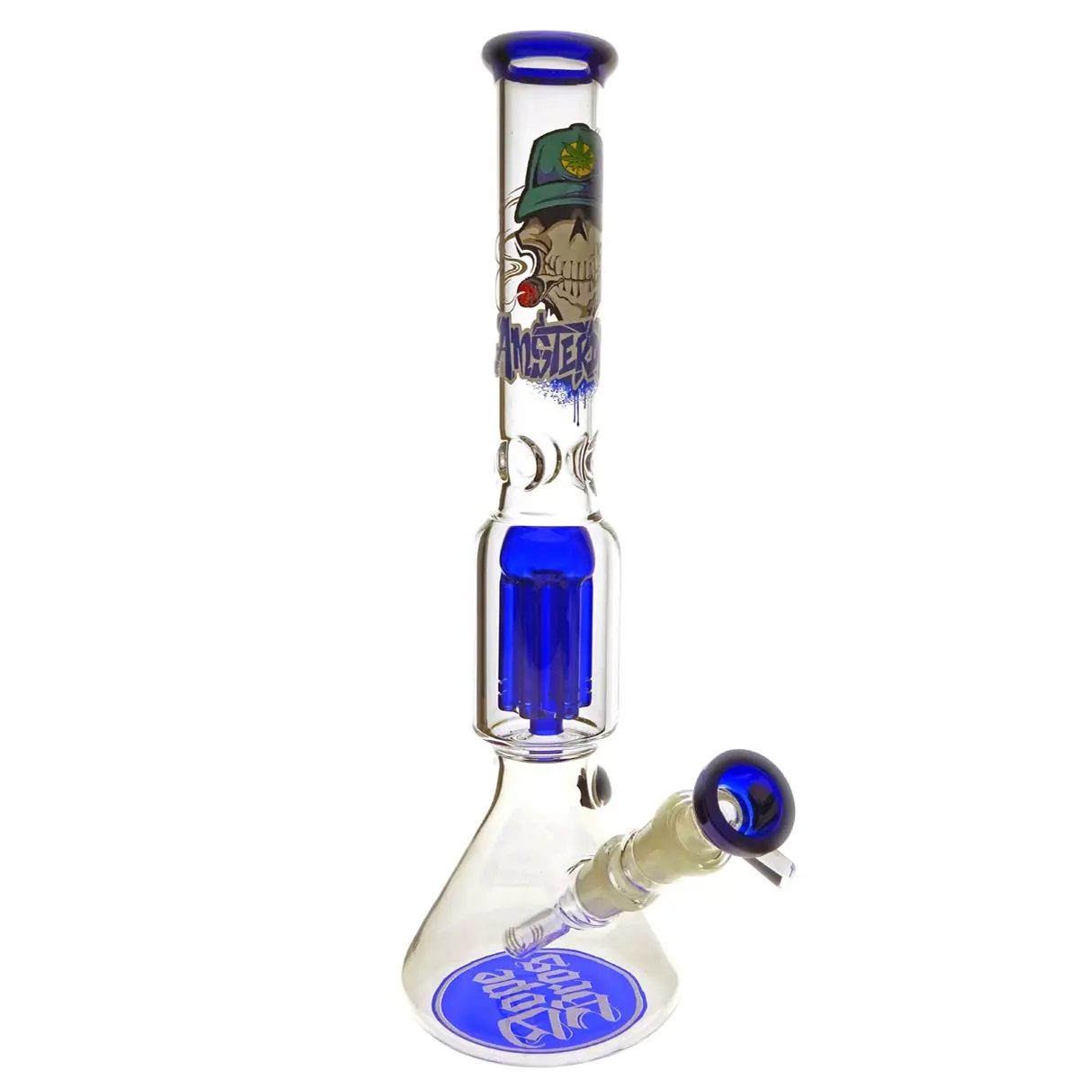 Amsterdam Skull Cone 18.8 36cm - 6arm blau