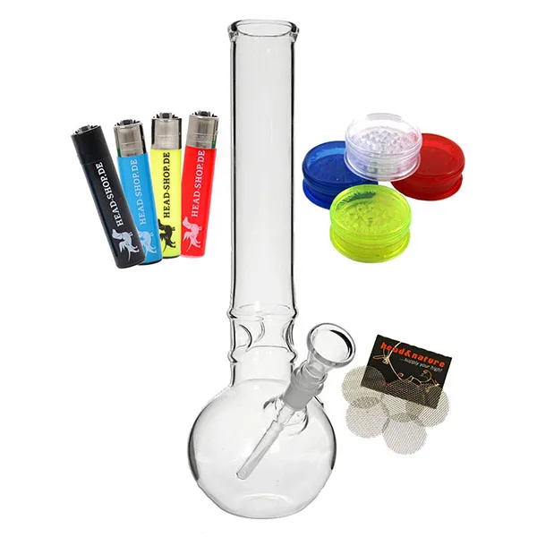 Bong Sets kaufen - Komplettsets mit Bong, Grinder und Zubehör für Einsteiger