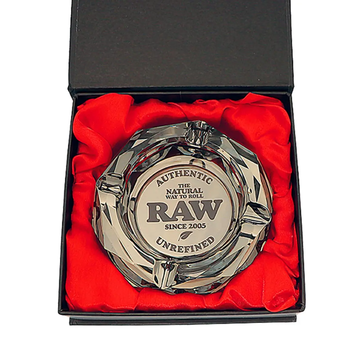 RAW Tischaschenbecher aus Glas 'Darkside'