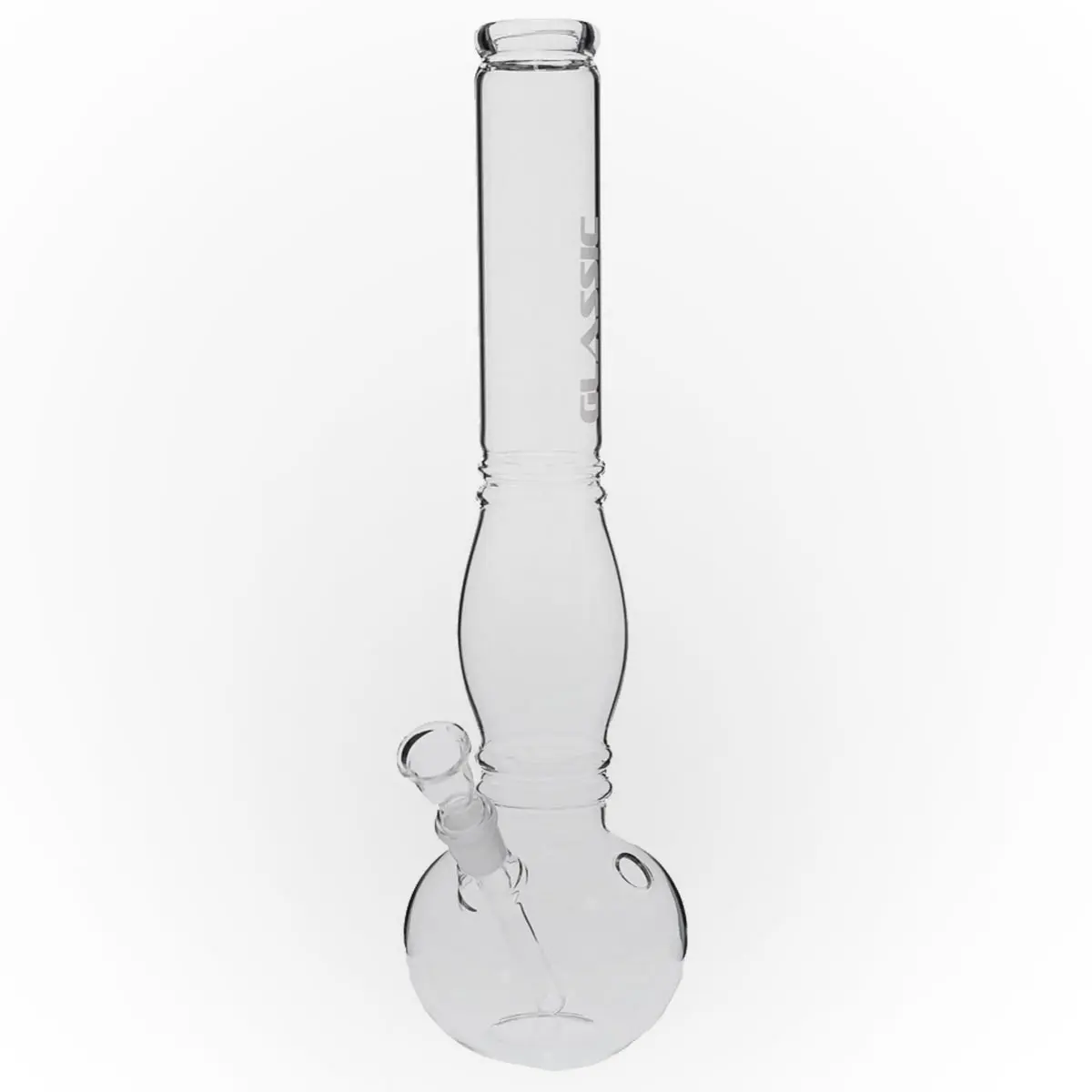 Glassic Klassische günstige Bong gewölbt 18,8 -  42cm
