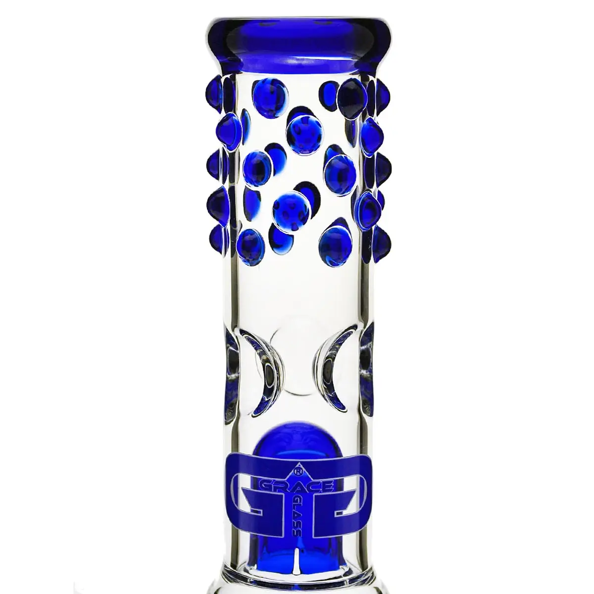 Grace Glass Bong "Slender Blue Sarah" 38 cm