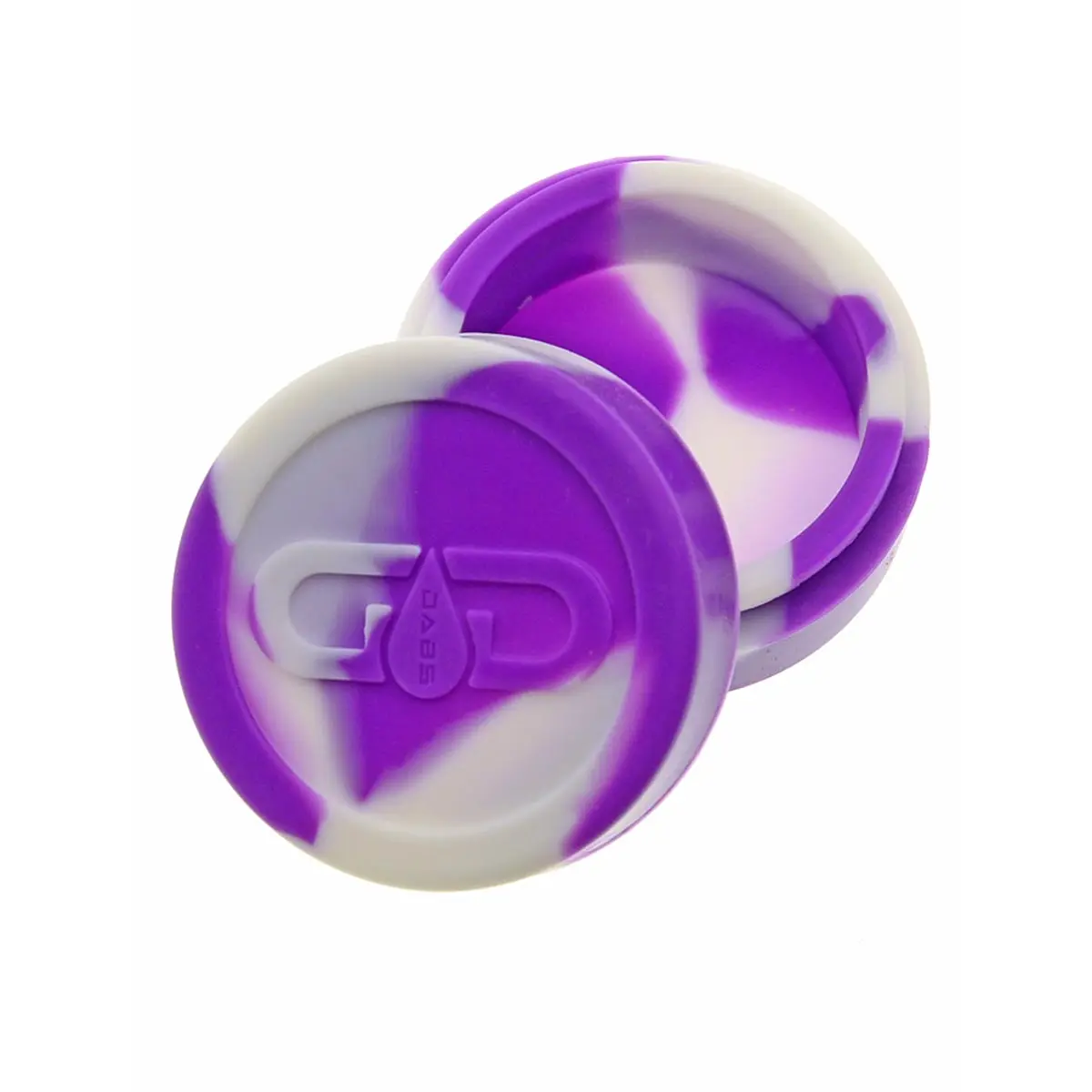 Grace Glass Silikonbehälter XL Lila-Weiß