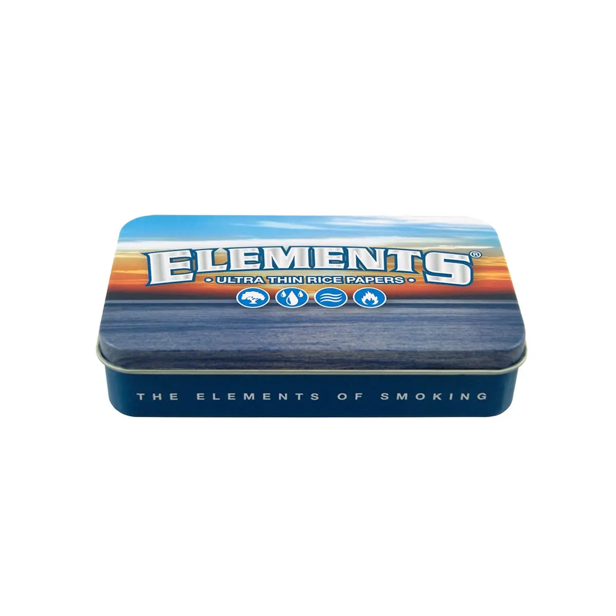 Elements Metall Dose - blau
