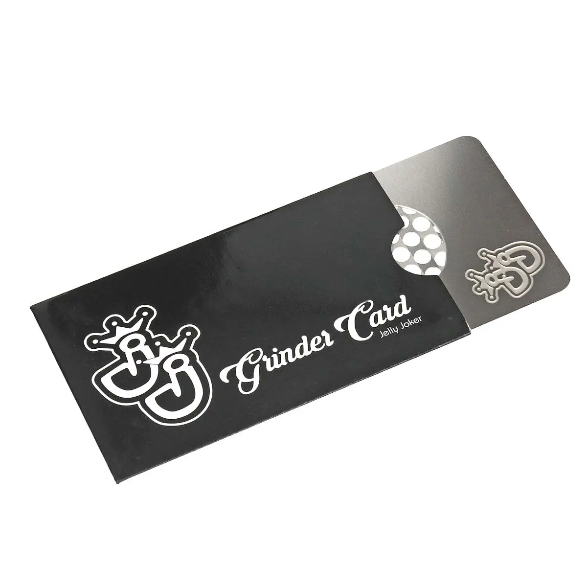 Jelly Joker Grinder Karte aus Edelstahl