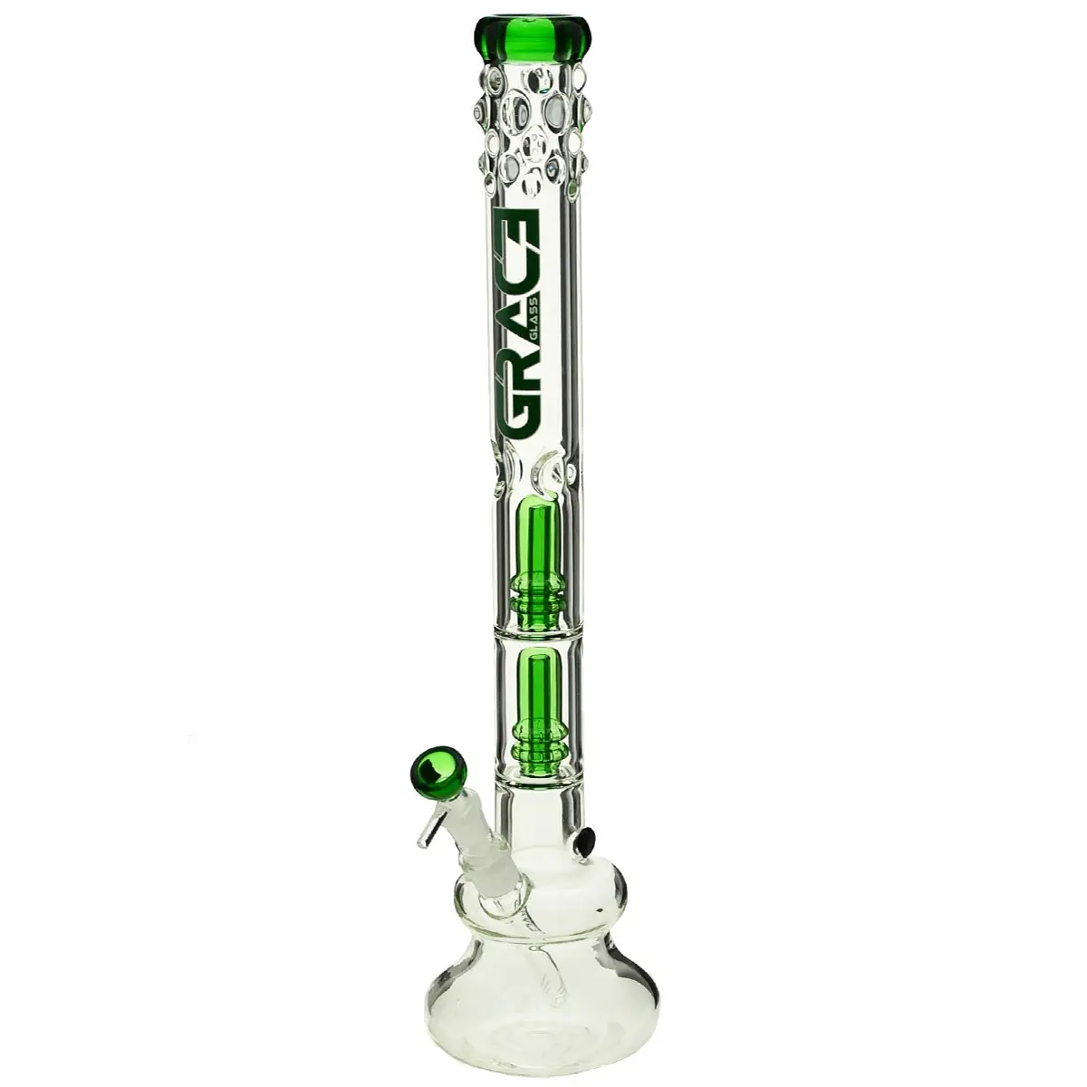 Grace Glass Bong "Green Appetent April" 56cm
