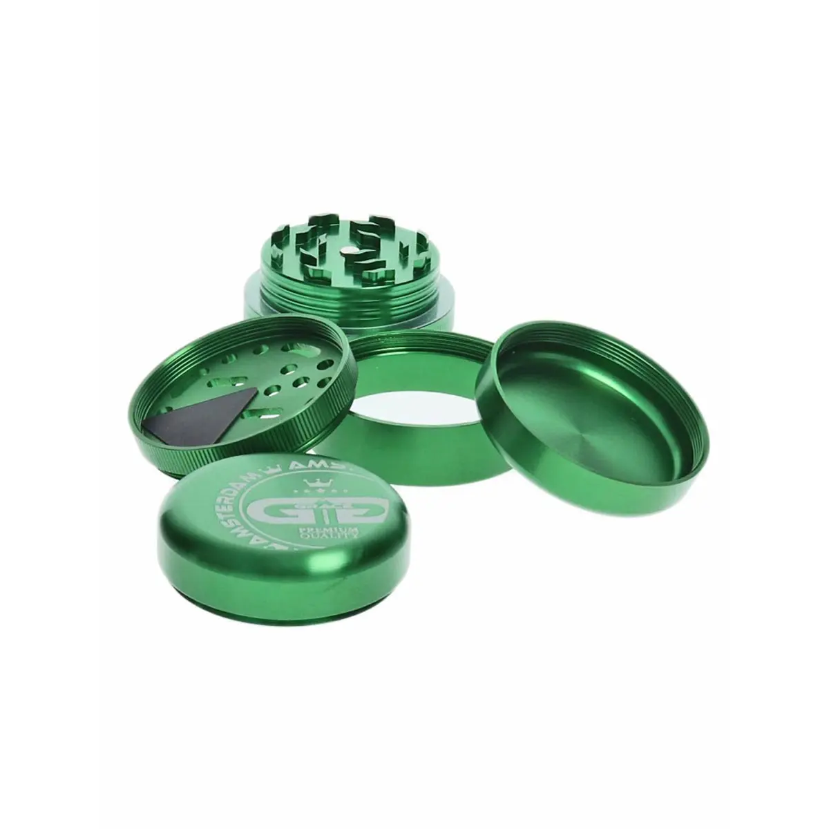 Grace Glass Grinder American Style 5-Part 55mm - grün 