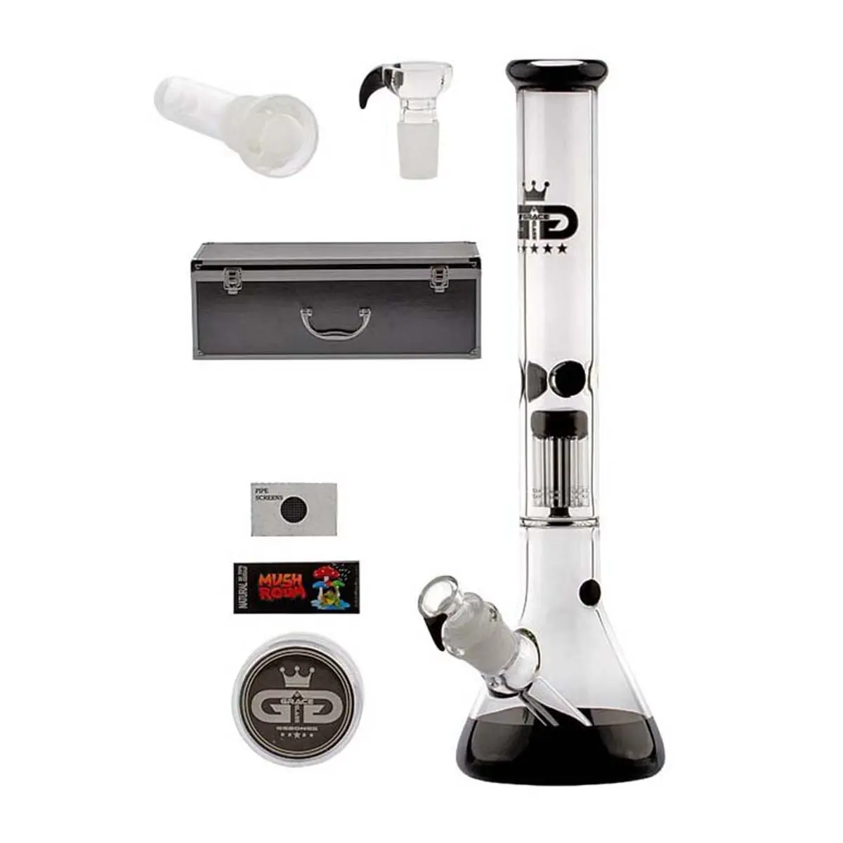 GG Beaker Baked Black in Luxus-Metallbox 29,2