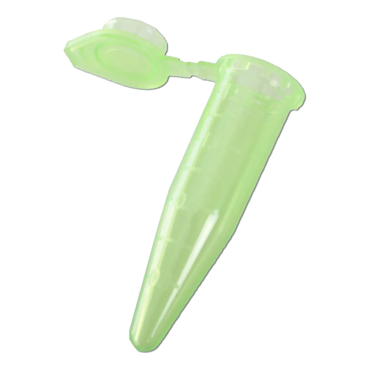 Fiala di reazione con coperchio e scala graduata 1,5 ml verde