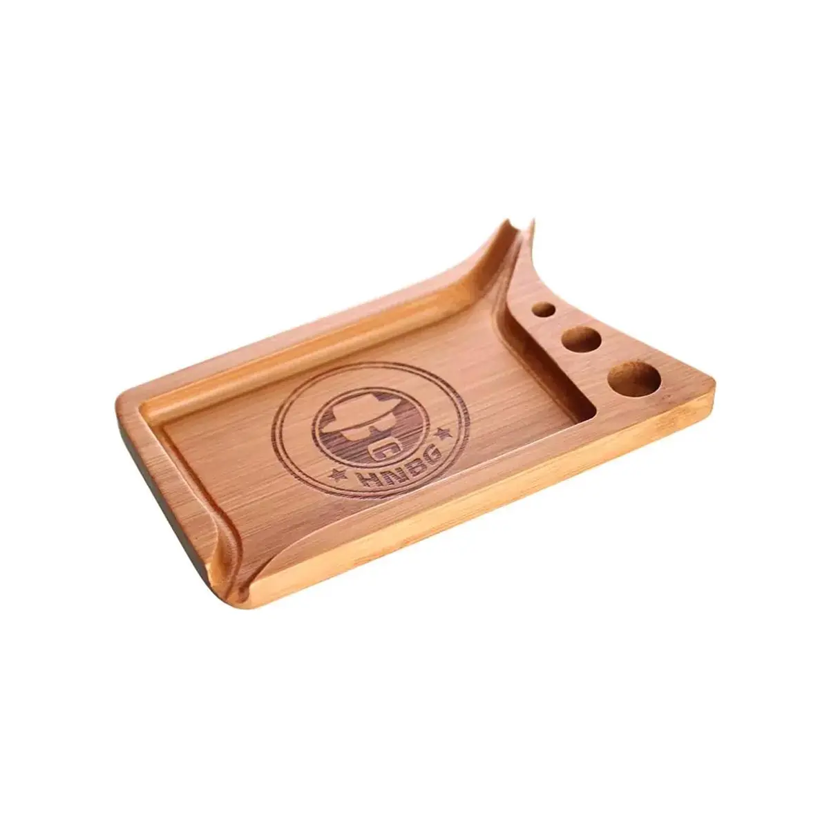 Heisenberg Bambus Rolling Tray mit Filler