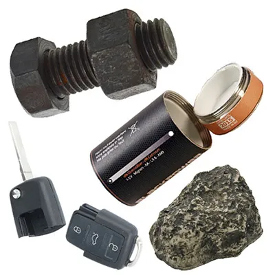 Verschiedene Arten von Verstecken für Wertsachen 