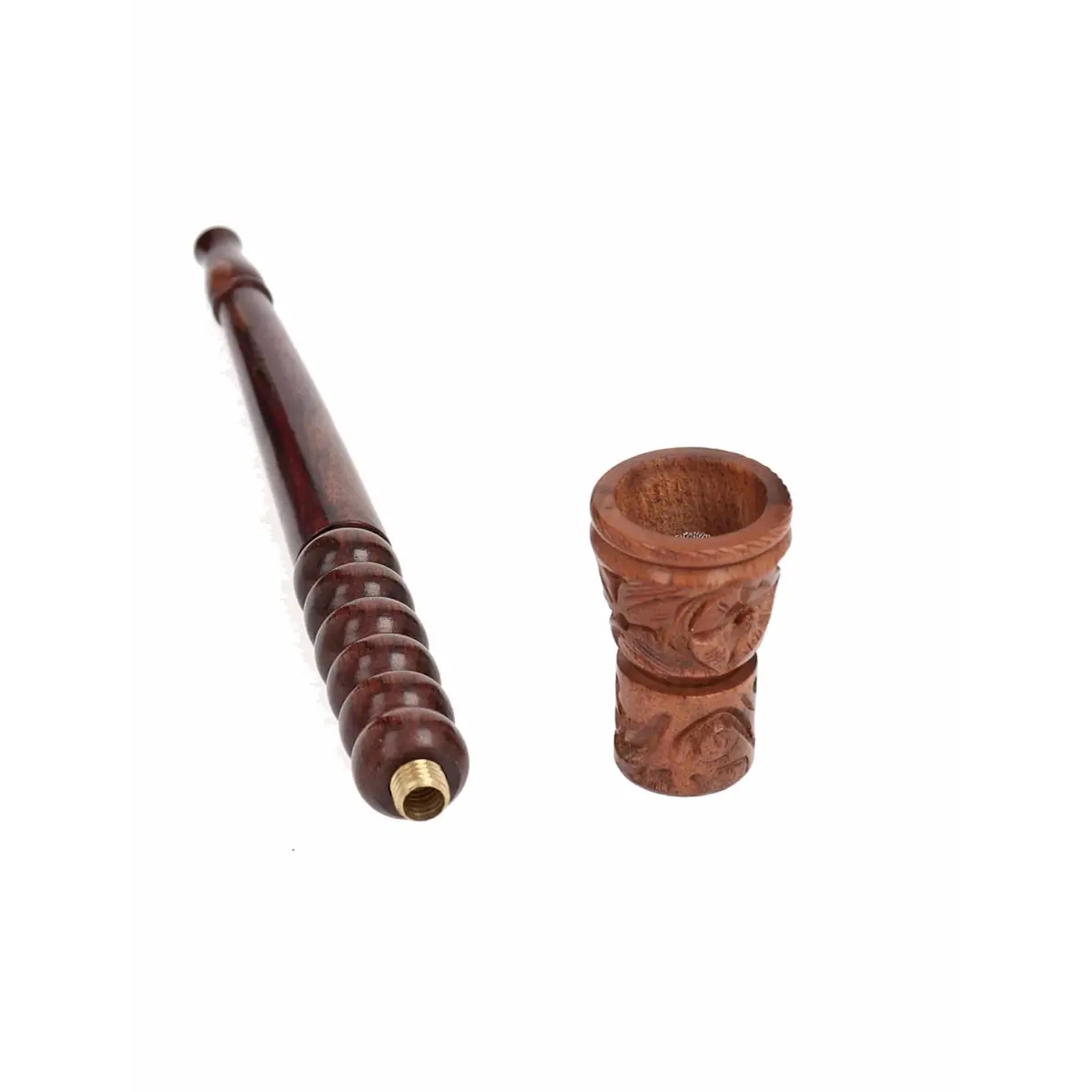 Holzpfeife für 8mm Aktivkohlefilter