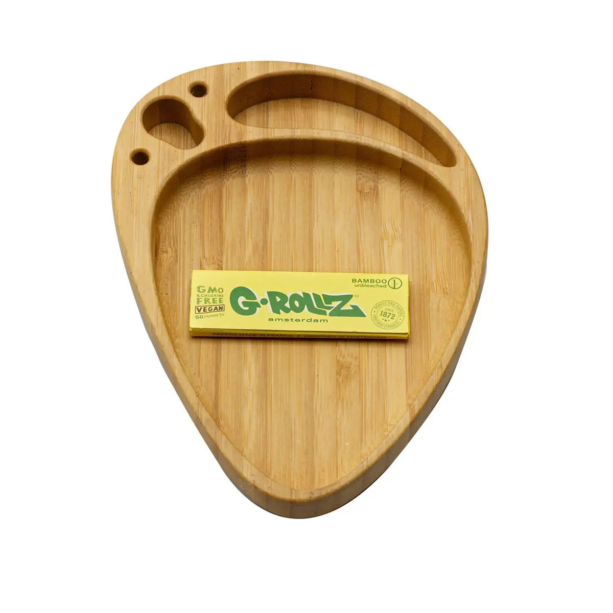 G-Rollz Bambus Dreh Tablett - Palette